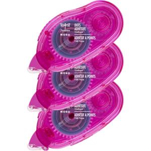 image:imageTombow 62149 Mono Adhesive Dots Applicator Refills 3Pack Easy to Refill for Smooth Application Multicolor Value Pack