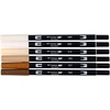 image:imageTombow 56241 Dual Brush Pen Art Markers Coffee Break 6Pack WaterBased Ink for Hand Lettering Watercolor Fine Art