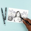 image:imageTombow 56302 Illustration Set Includes 9 Tools for Drawing Sketching and Illustrating