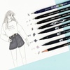 image:imageTombow 56302 Illustration Set Includes 9 Tools for Drawing Sketching and Illustrating