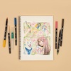 image:imageTombow 72560 Dual Brush Pen Art Markers Manga Illustration Flower 6Pack