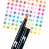 image:imageTombow 72560 Dual Brush Pen Art Markers Manga Illustration Flower 6Pack