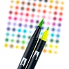 image:imageTombow 72562 Dual Brush Pen Art Markers Manga Illustration Wind 6Pack