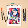 image:imageTombow 72562 Dual Brush Pen Art Markers Manga Illustration Wind 6Pack