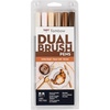 image:imageTombow 56241 Dual Brush Pen Art Markers Coffee Break 6Pack WaterBased Ink for Hand Lettering Watercolor Fine Art
