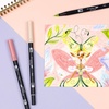 image:imageTombow 56255 Dual Brush Pen Art Markers Fairies 10Pack WaterBased Ink for Hand Lettering Watercolor Fine Art Illustrations