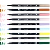 image:imageTombow 56255 Dual Brush Pen Art Markers Fairies 10Pack WaterBased Ink for Hand Lettering Watercolor Fine Art Illustrations
