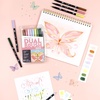 image:imageTombow 56255 Dual Brush Pen Art Markers Fairies 10Pack WaterBased Ink for Hand Lettering Watercolor Fine Art Illustrations