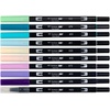 image:imageTombow 56256 Dual Brush Pen Art Markers Mermaids 10Pack WaterBased Ink for Hand Lettering Watercolor Fine Art Illustrations