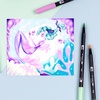 image:imageTombow 56256 Dual Brush Pen Art Markers Mermaids 10Pack WaterBased Ink for Hand Lettering Watercolor Fine Art Illustrations