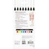 image:imageTombow 66407 MONO Drawing Pens Colors 8Pack Metal Nib Fine Point WaterBased Pigment Ink