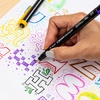 image:imageTombow 66407 MONO Drawing Pens Colors 8Pack Metal Nib Fine Point WaterBased Pigment Ink