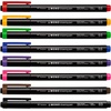 image:imageTombow 66407 MONO Drawing Pens Colors 8Pack Metal Nib Fine Point WaterBased Pigment Ink