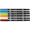 image:imageTombow 72561 Dual Brush Pen Art Markers Manga Illustration Bird 6Pack