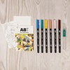 image:imageTombow 72561 Dual Brush Pen Art Markers Manga Illustration Bird 6Pack