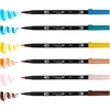 image:imageTombow 72561 Dual Brush Pen Art Markers Manga Illustration Bird 6Pack
