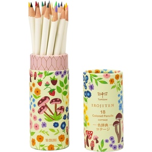 image:imageTombow 51533 Irojiten Colored Pencil Desk Cup 18Piece Set Cottage