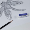 image:imageAmerican Tombow TOMBOW 57320 40 Piece Display Box Small TOMBOW 57320 Mono Eraser WhiteWhite