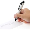 image:imageTombow 56065 AirPress Ballpoint Pen Black 1Pack Pressurized Pen Easily Writes Overhead and on Wet PaperWhite
