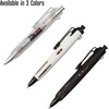 image:imageTombow 56065 AirPress Ballpoint Pen Black 1Pack Pressurized Pen Easily Writes Overhead and on Wet PaperWhite