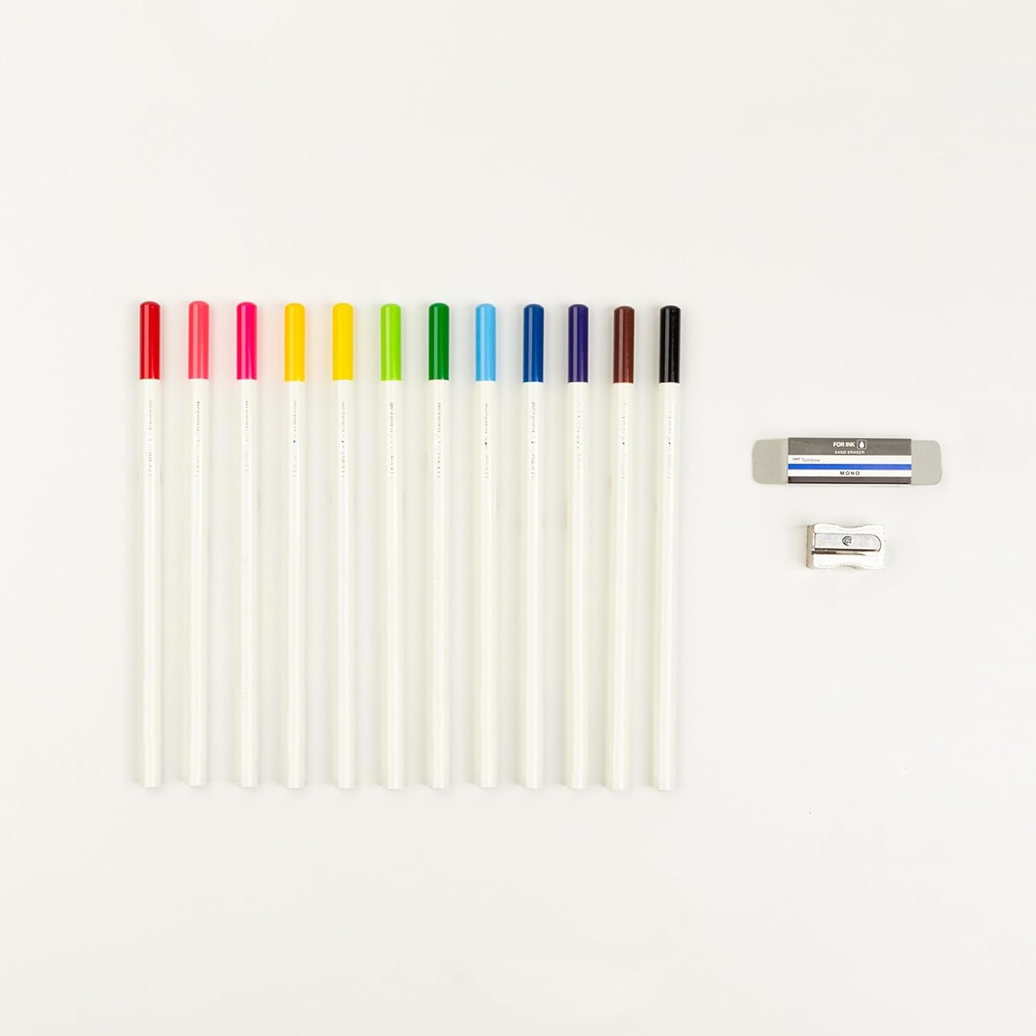 image:imageTombow 51529 Irojiten Colored Pencil Set Tranquil Includes 12 Premium Colored Pencils Sharpener and Colored Pencil EraserVivid