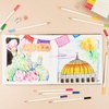 image:imageTombow 51529 Irojiten Colored Pencil Set Tranquil Includes 12 Premium Colored Pencils Sharpener and Colored Pencil EraserVivid