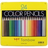 image:imageTombow 51630 1500 Series Colored Pencils 12 Piece Set Artist Grade WaxBased Colored Pencils in a Reusable Tin24 Piece