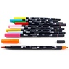 image:imageTombow 56169 Dual Brush Pen Art Markers Landscape 10Pack Blendable Brush and Fine Tip MarkersCelebration