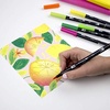 image:imageTombow 56169 Dual Brush Pen Art Markers Landscape 10Pack Blendable Brush and Fine Tip MarkersCitrus