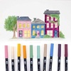 image:imageTombow 56169 Dual Brush Pen Art Markers Landscape 10Pack Blendable Brush and Fine Tip MarkersCottage