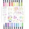 image:imageTombow 56169 Dual Brush Pen Art Markers Landscape 10Pack Blendable Brush and Fine Tip MarkersFloral
