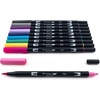 image:imageTombow 56169 Dual Brush Pen Art Markers Landscape 10Pack Blendable Brush and Fine Tip MarkersGalaxy