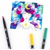 image:imageTombow 56169 Dual Brush Pen Art Markers Landscape 10Pack Blendable Brush and Fine Tip MarkersGalaxy