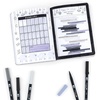 image:imageTombow 56169 Dual Brush Pen Art Markers Landscape 10Pack Blendable Brush and Fine Tip MarkersGrayscale