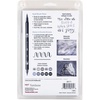 image:imageTombow 56169 Dual Brush Pen Art Markers Landscape 10Pack Blendable Brush and Fine Tip MarkersGrayscale