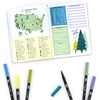 image:imageTombow 56169 Dual Brush Pen Art Markers Landscape 10Pack Blendable Brush and Fine Tip MarkersLandscape
