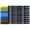 image:imageTombow 56169 Dual Brush Pen Art Markers Landscape 10Pack Blendable Brush and Fine Tip MarkersLandscape