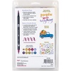 image:imageTombow 56169 Dual Brush Pen Art Markers Landscape 10Pack Blendable Brush and Fine Tip MarkersMuted