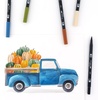 image:imageTombow 56169 Dual Brush Pen Art Markers Landscape 10Pack Blendable Brush and Fine Tip MarkersMuted