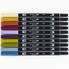 image:imageTombow 56169 Dual Brush Pen Art Markers Landscape 10Pack Blendable Brush and Fine Tip MarkersMuted
