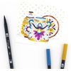 image:imageTombow 56169 Dual Brush Pen Art Markers Landscape 10Pack Blendable Brush and Fine Tip MarkersMuted