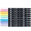 image:imageTombow 56169 Dual Brush Pen Art Markers Landscape 10Pack Blendable Brush and Fine Tip MarkersPastel