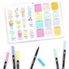 image:imageTombow 56169 Dual Brush Pen Art Markers Landscape 10Pack Blendable Brush and Fine Tip MarkersPastel