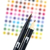 image:imageTombow 56169 Dual Brush Pen Art Markers Landscape 10Pack Blendable Brush and Fine Tip MarkersPortrait