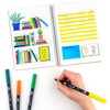 image:imageTombow 56169 Dual Brush Pen Art Markers Landscape 10Pack Blendable Brush and Fine Tip MarkersPrimary