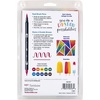 image:imageTombow 56169 Dual Brush Pen Art Markers Landscape 10Pack Blendable Brush and Fine Tip MarkersPrimary