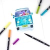 image:imageTombow 56169 Dual Brush Pen Art Markers Landscape 10Pack Blendable Brush and Fine Tip MarkersRetro