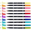 image:imageTombow 56169 Dual Brush Pen Art Markers Landscape 10Pack Blendable Brush and Fine Tip MarkersRetro
