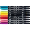 image:imageTombow 56169 Dual Brush Pen Art Markers Landscape 10Pack Blendable Brush and Fine Tip MarkersTropical