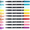 image:imageTombow 56169 Dual Brush Pen Art Markers Landscape 10Pack Blendable Brush and Fine Tip MarkersTropical